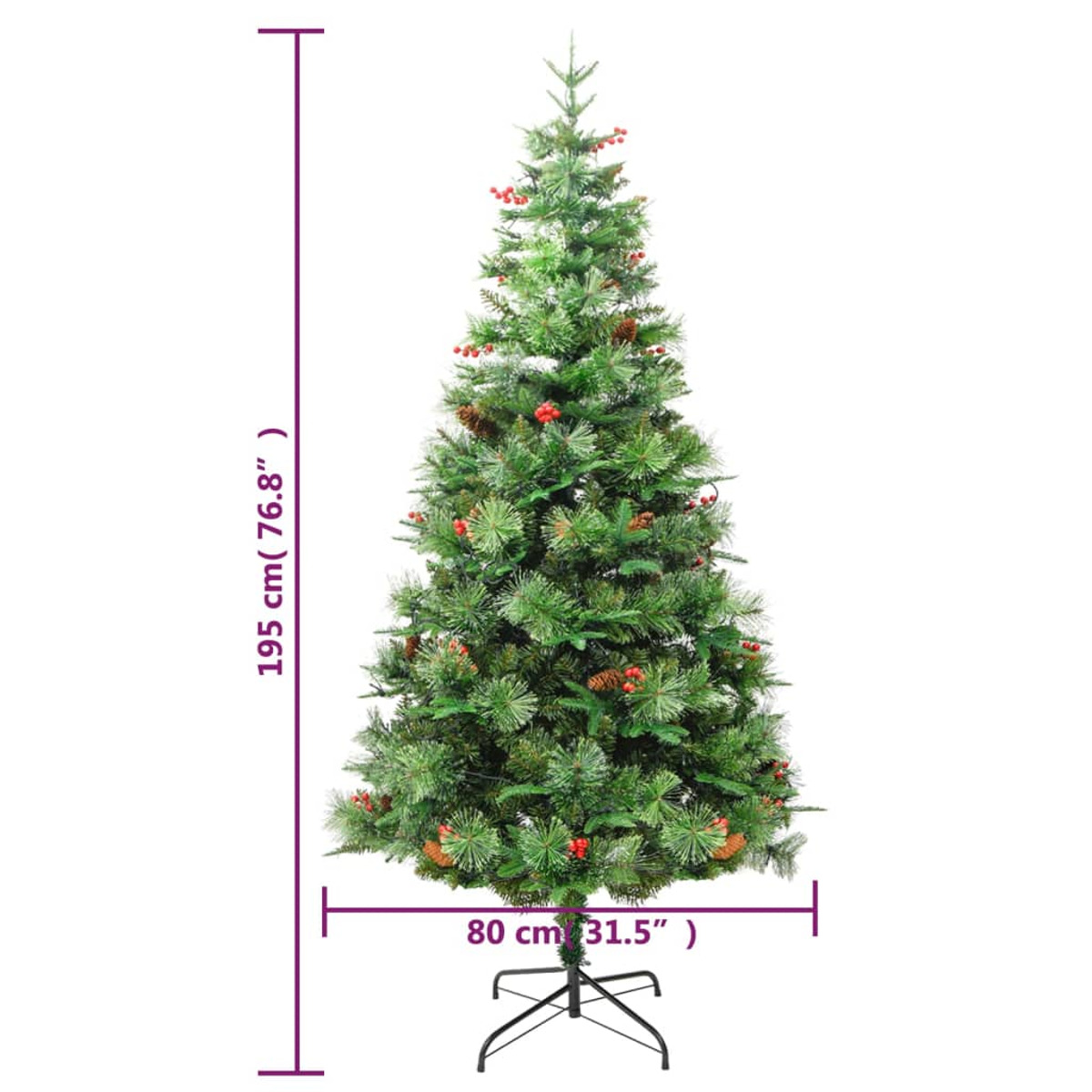 3094557 VIDAXL Weihnachtsbaum