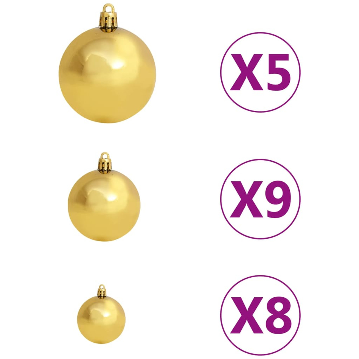 Weihnachtsbaum VIDAXL 3077558
