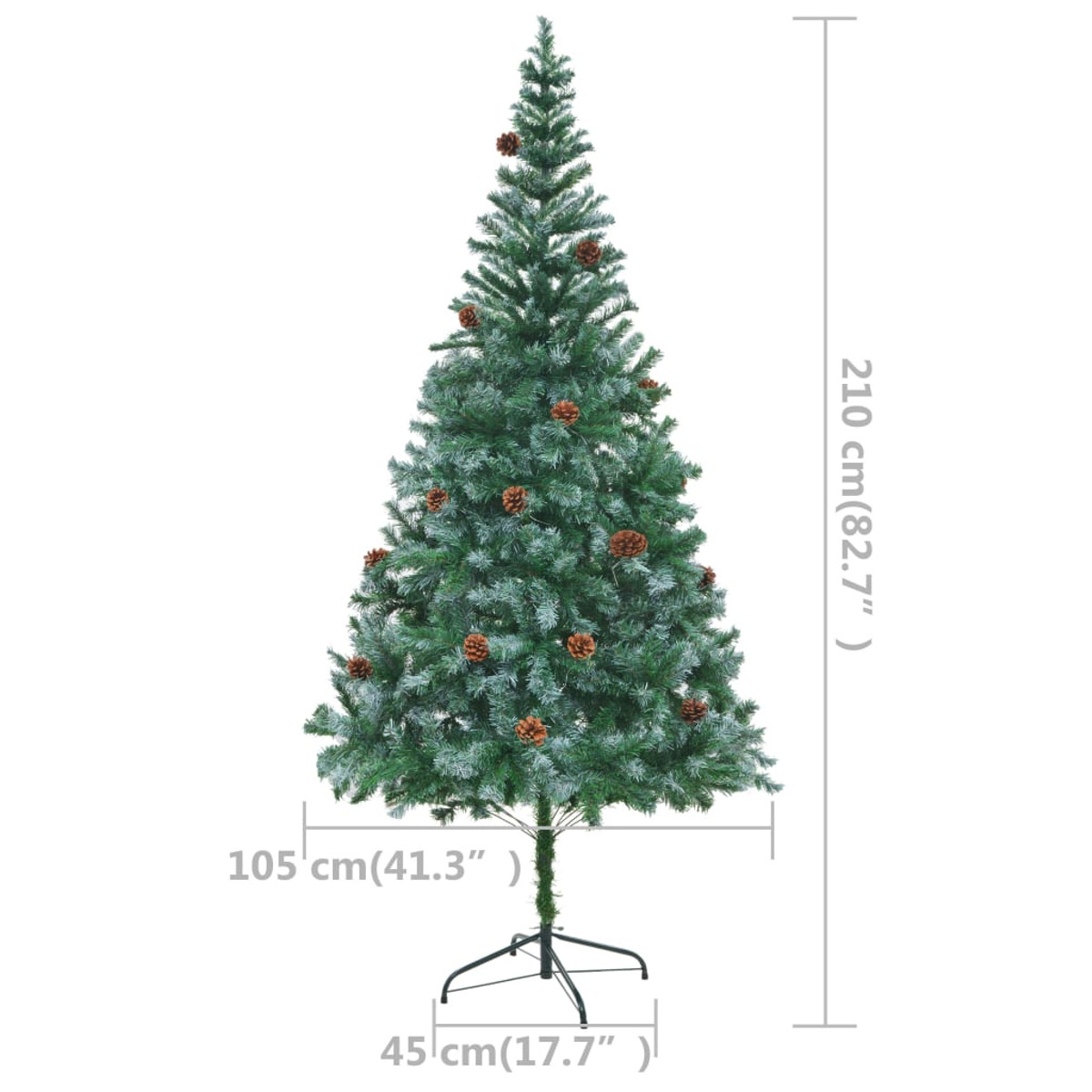 3077529 VIDAXL Weihnachtsbaum