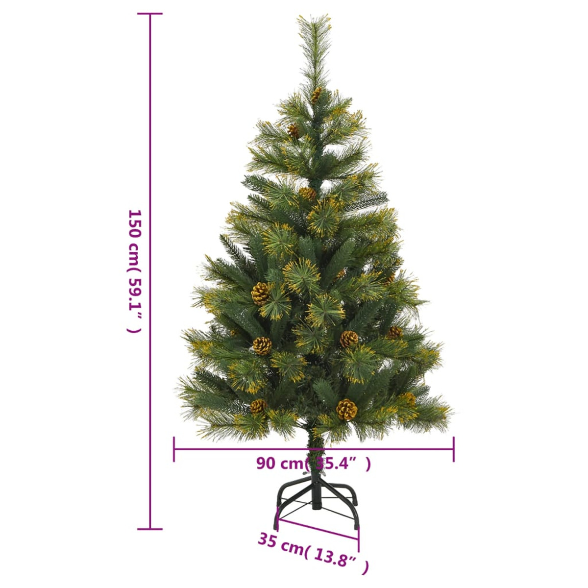 VIDAXL Weihnachtsbaum 357701