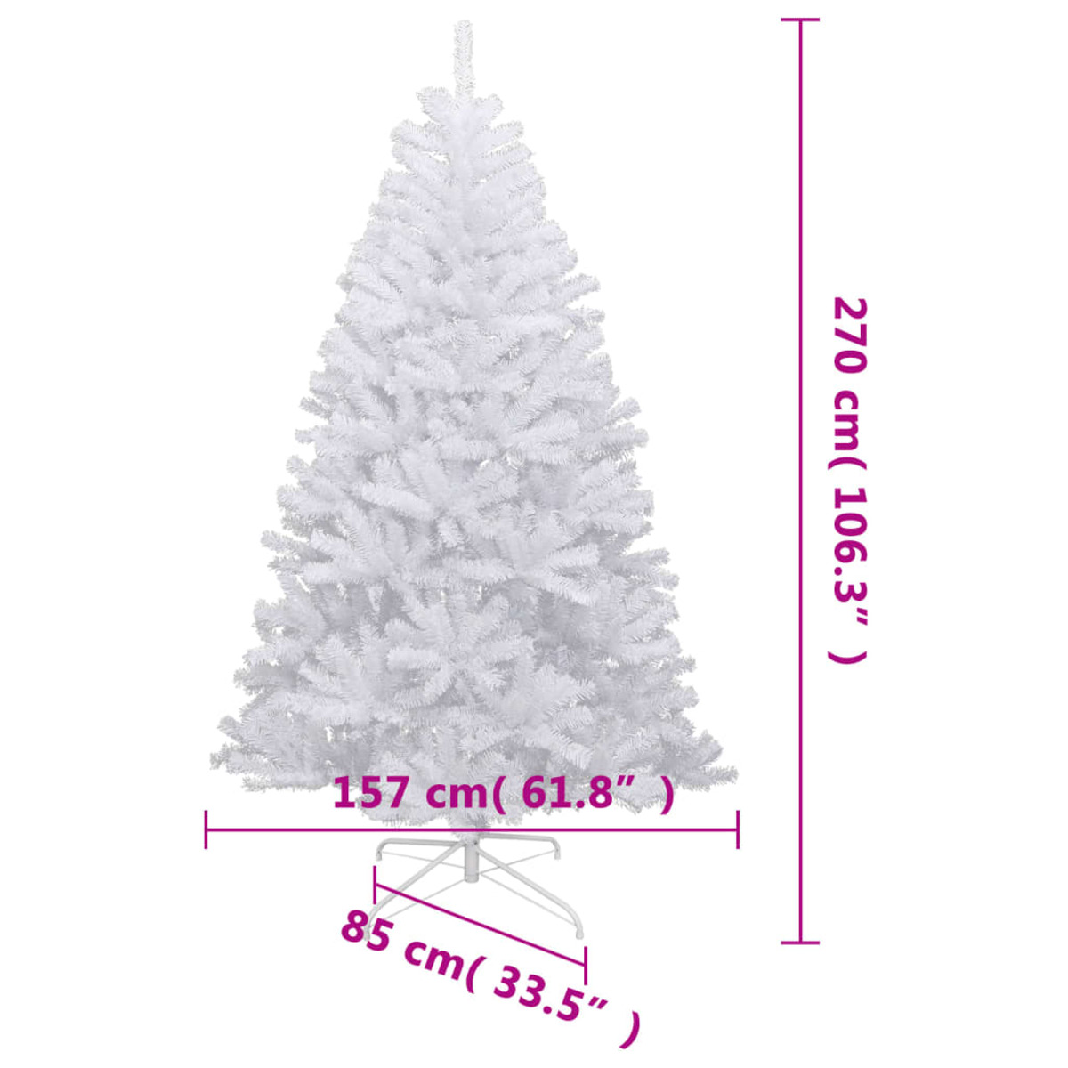 Weihnachtsbaum VIDAXL 356777