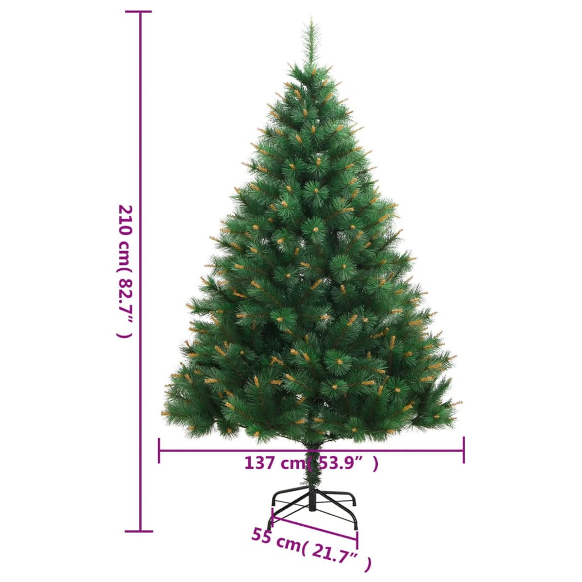 356753 Weihnachtsbaum VIDAXL