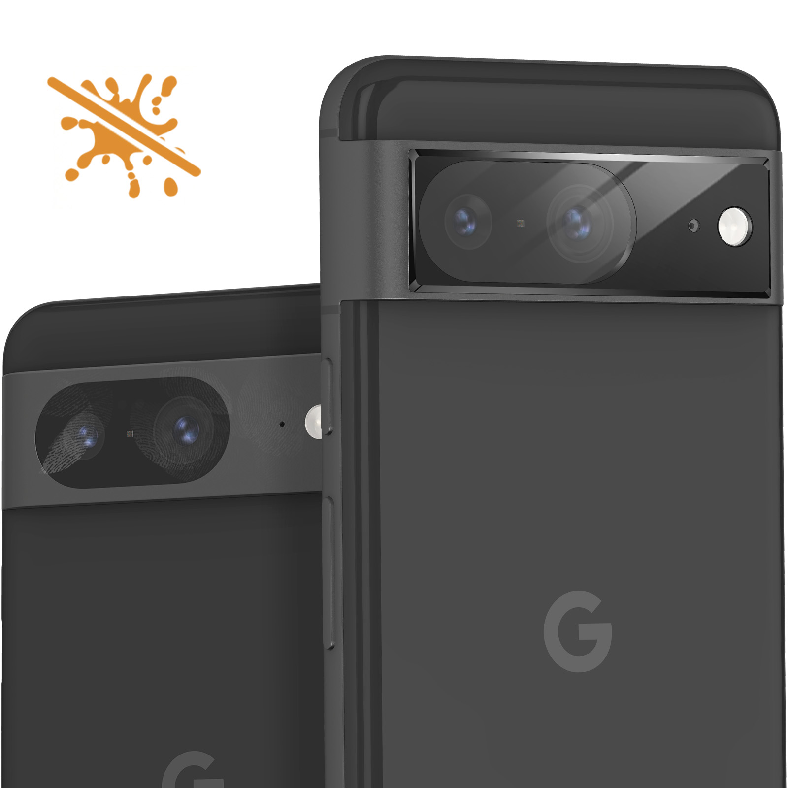 Google 8) 9H Pixel Folien(für AVIZAR Glas-Kameraschutzfolie Rückkamera
