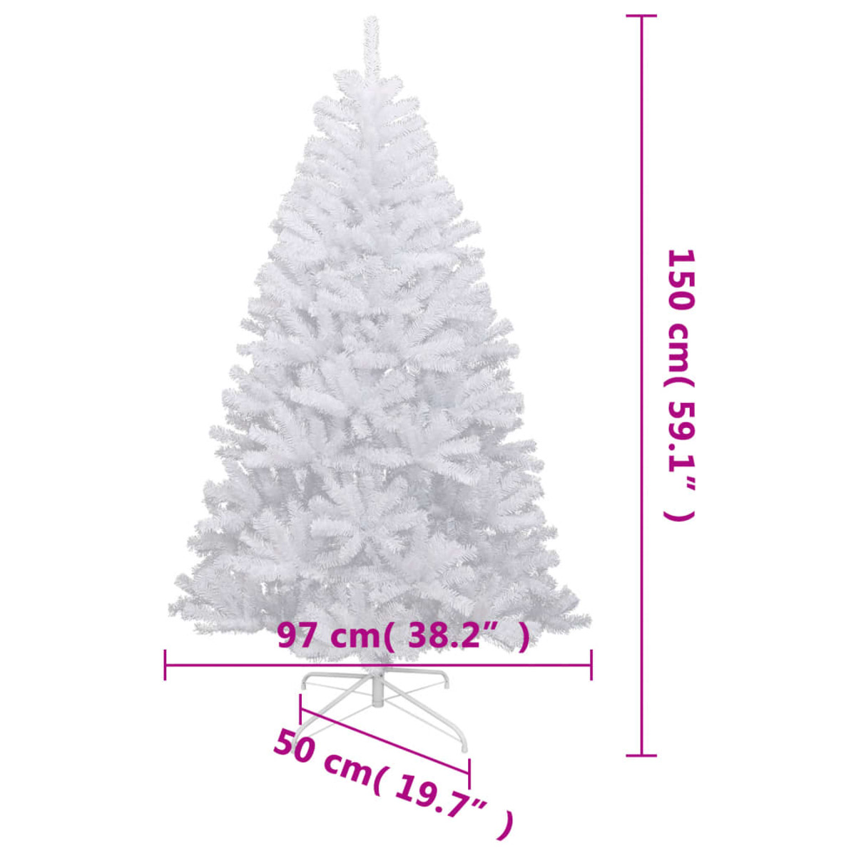 356773 VIDAXL Weihnachtsbaum
