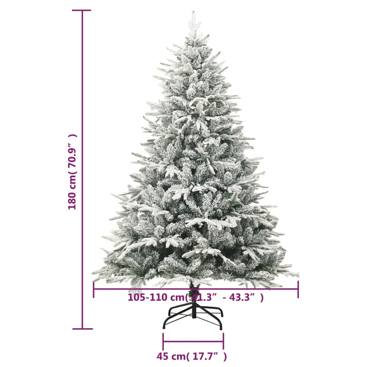 Weihnachtsbaum VIDAXL 3077833