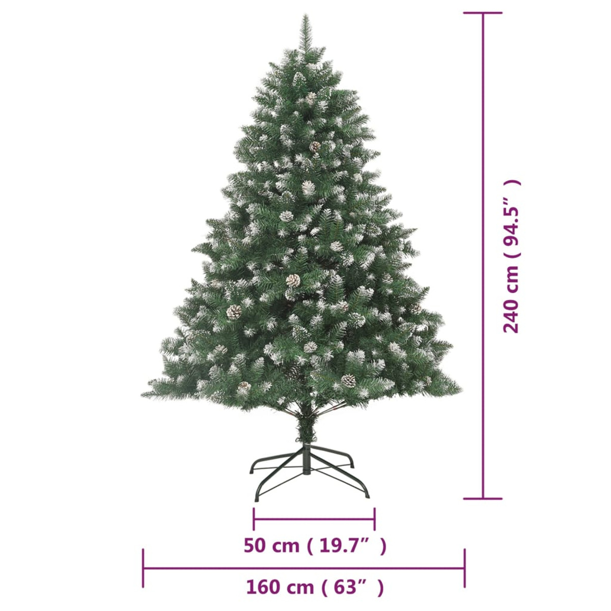 VIDAXL Weihnachtsbaum 345163