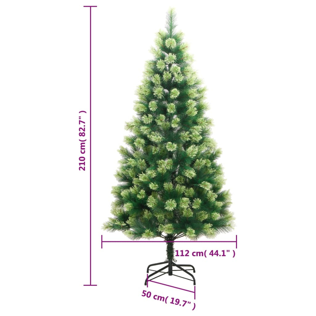 356739 Weihnachtsbaum VIDAXL