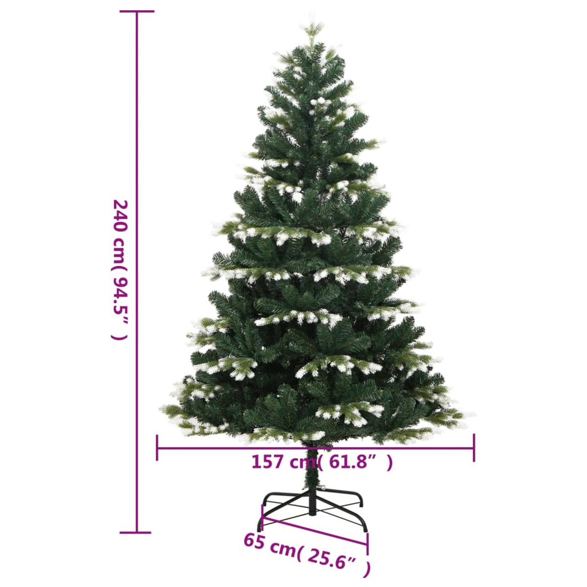 356759 Weihnachtsbaum VIDAXL