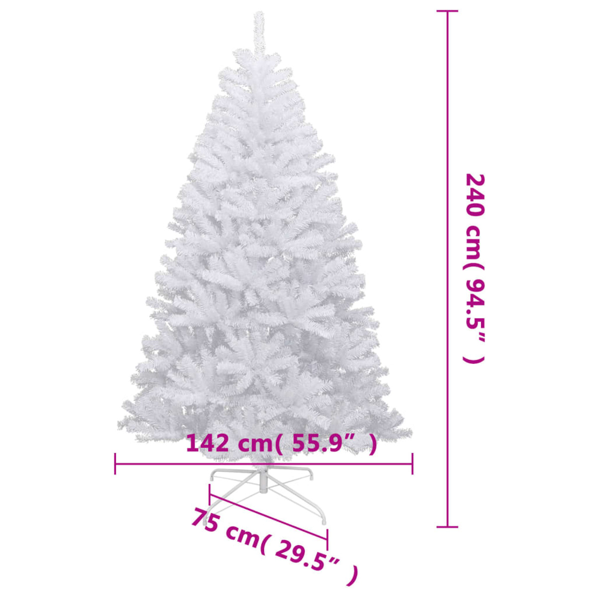 356776 VIDAXL Weihnachtsbaum
