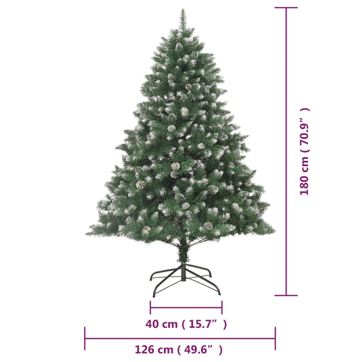 Weihnachtsbaum VIDAXL 345161