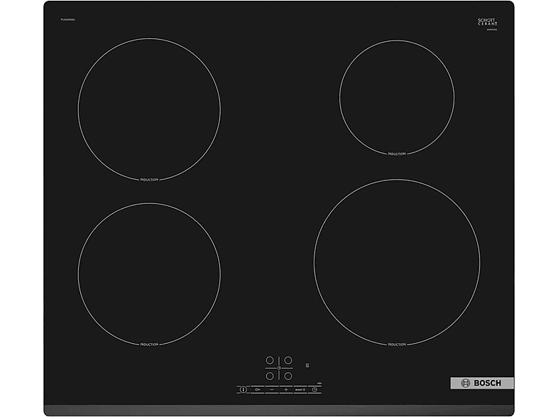 BOSCH PUE63RBB5E Induktionsherd (60 cm breit, 4 Kochfelder) | MediaMarkt