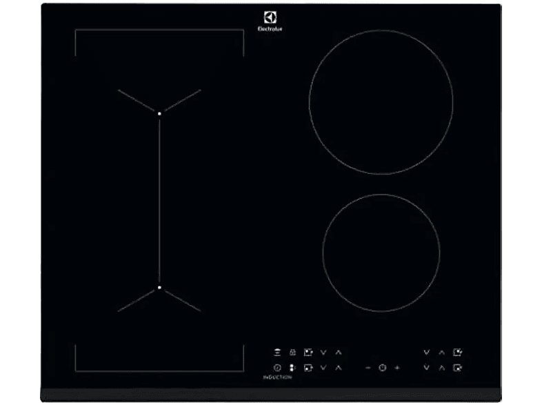 ELECTROLUX LIV63431BK Induktionsherd (60 cm breit, 4 Kochfelder) | Glaskeramik-Kochfelder