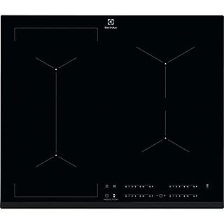 Placa de inducción - ELECTROLUX 303365200, 4 zonas, 59 cm, Negro
