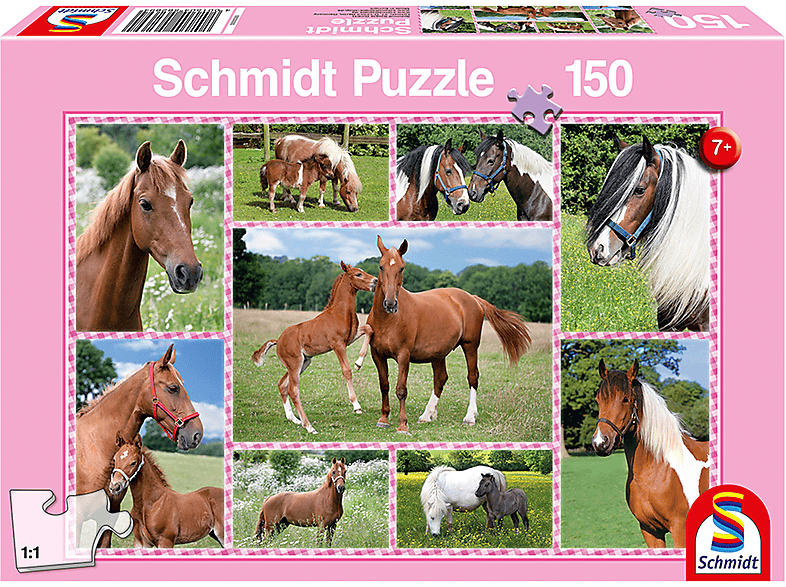 SCHMIDT SPIELE Puzzle Pferdeträume