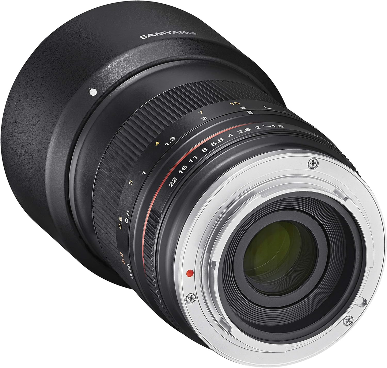 SAMYANG 22514 für X-Mount, Fuji f/1.8 Schwarz) (max) (Standard-Objektiv