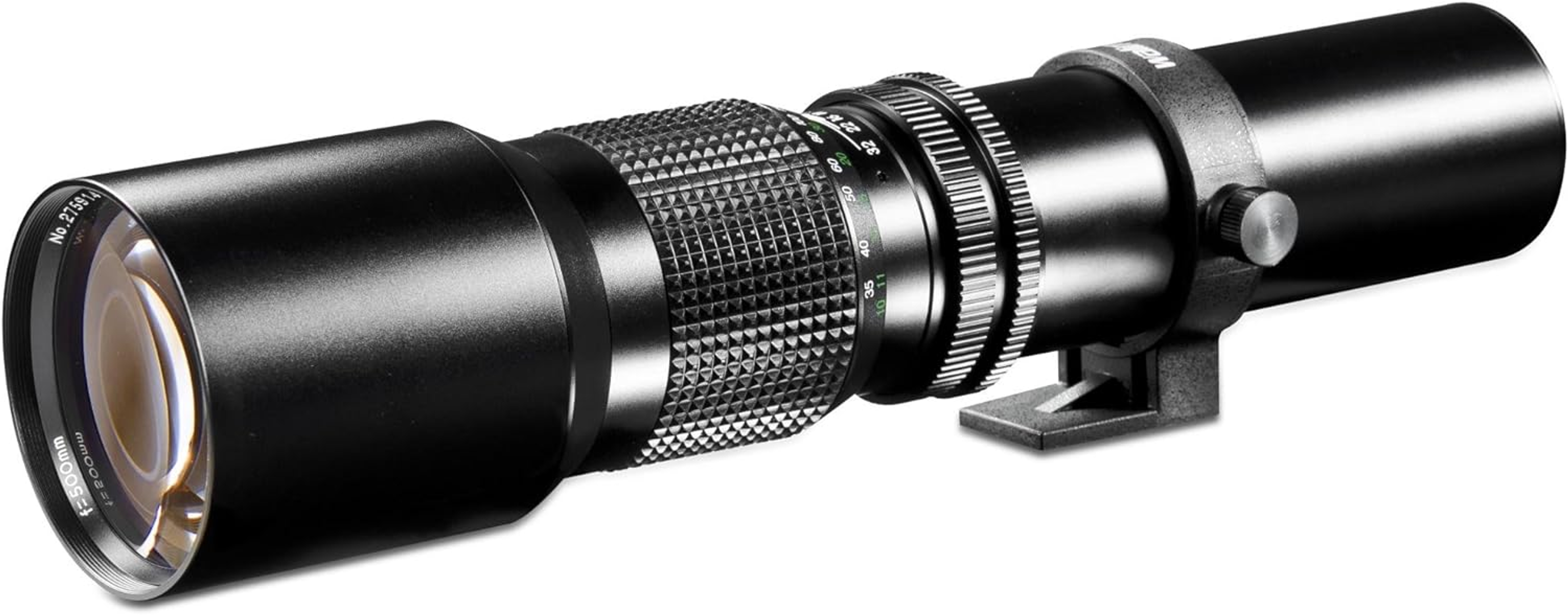 8 Canon f/16 für MANTONA EF-Mount, Schwarz) 4250234595933 - (Tele-Objektiv
