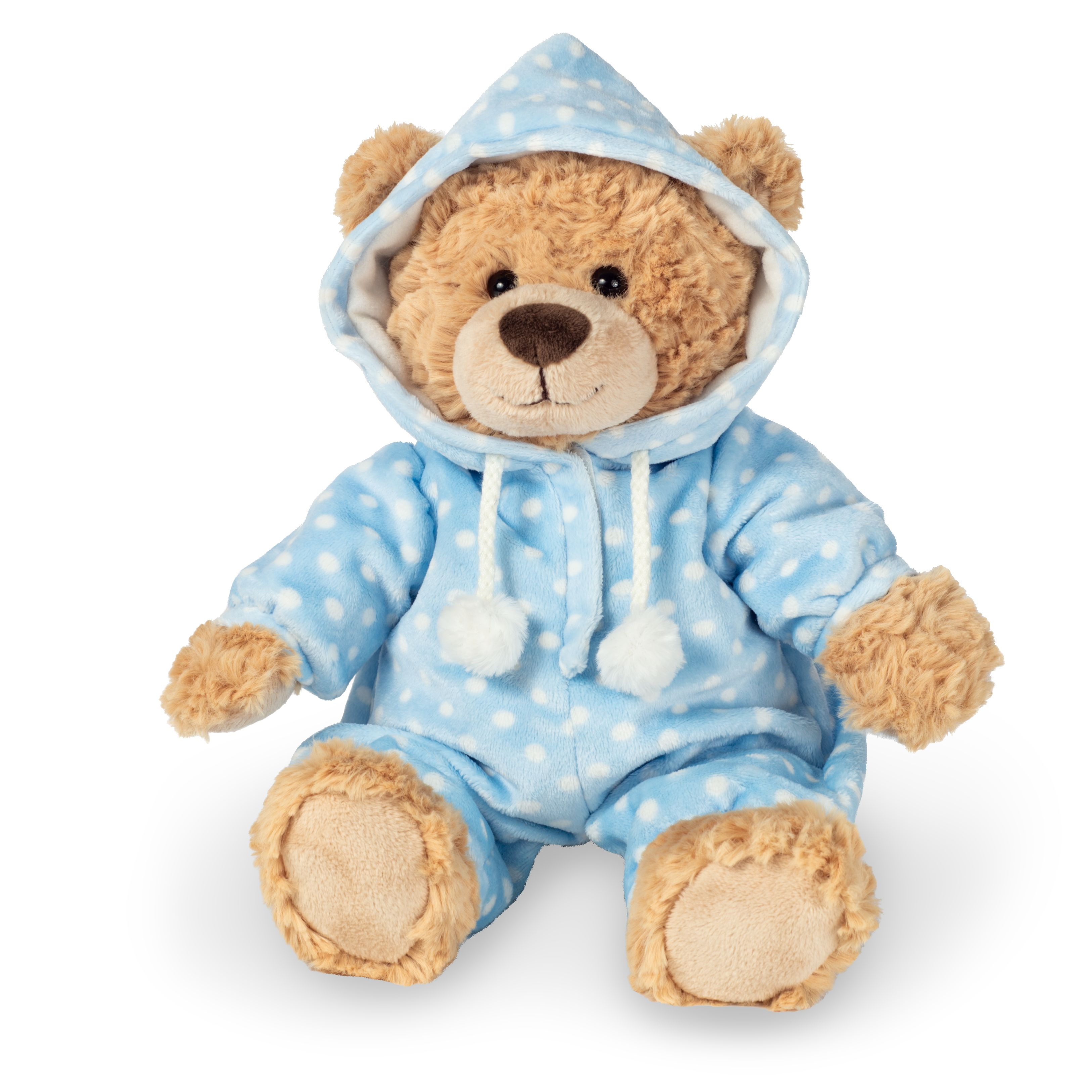 TEDDY Schlafanzugbär HERMANN Plüschtier cm blau 30