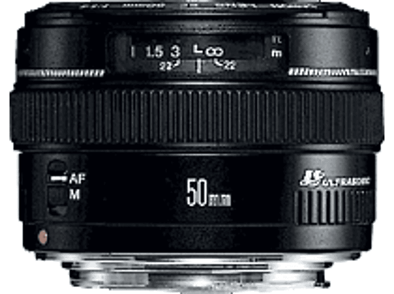 Objetivo réflex | CANON EF 50mm f/1.4 USM, 5,1 cm, Negro | MediaMarkt
