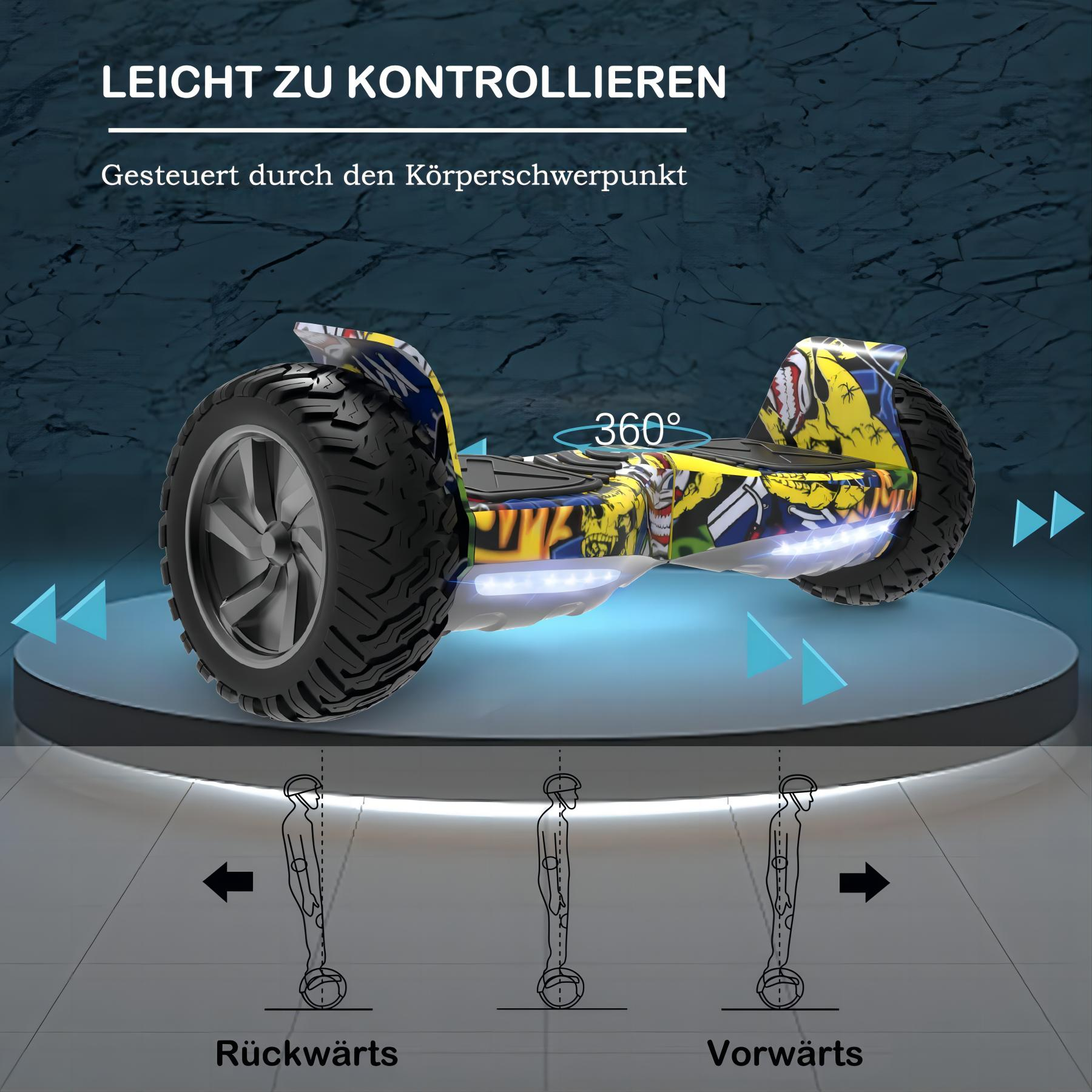 Board Hippop) RCB APP HM2 Balance SUV-Hoverboard mit Zoll, (8,5