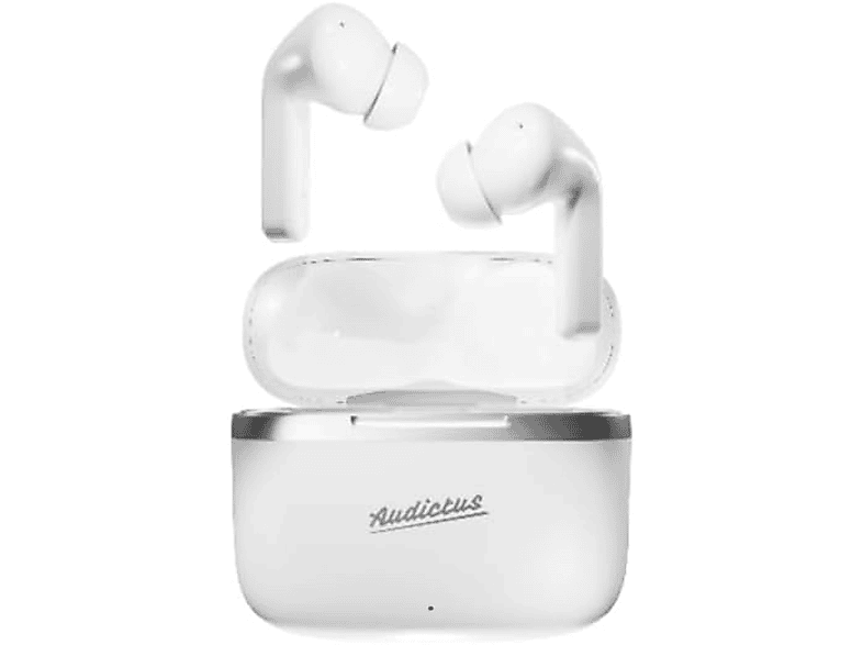 In-ear AUDICTUS ABE-1889, Kopfhörer Bluetooth Weiß