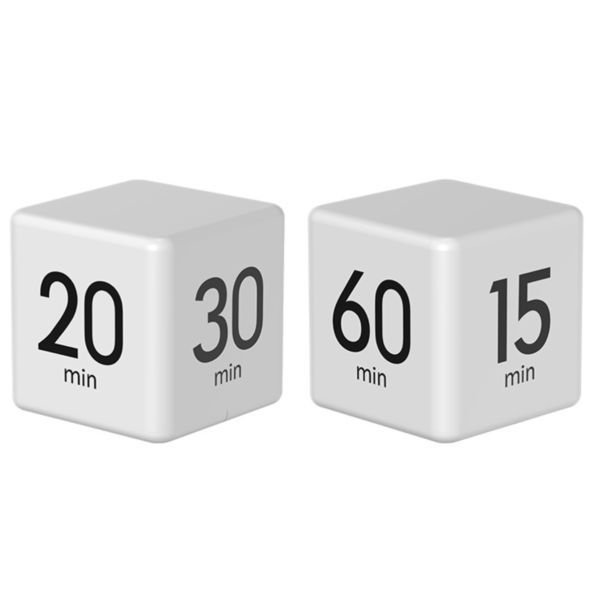 to Precise Easy Countdown Timer operate minutes Timer: 15-20-30-60 Rubik\'s UWOT White Cube timing