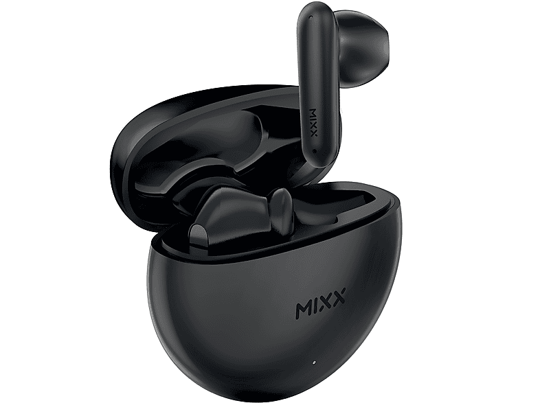 Earphones MIXX Black, Play In-ear - Kopfhörer Midnight StreamBuds Schwarz TWS