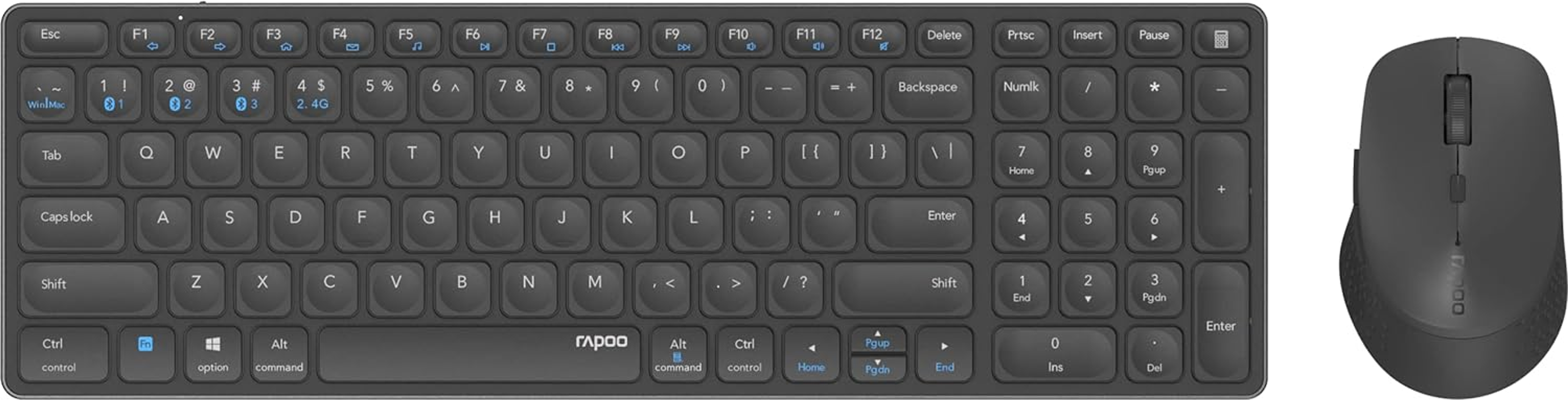 RAPOO 13557, Tastatur