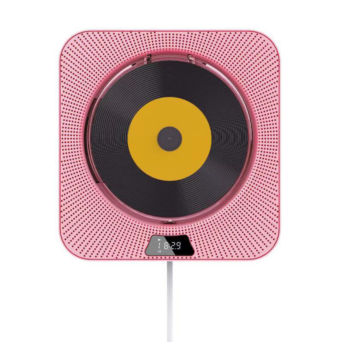 DVD-Spieler - Wandmontierter BRIGHTAKE mit All-in-One Bluetooth Rosa DVD-Spieler Audiotechnologie