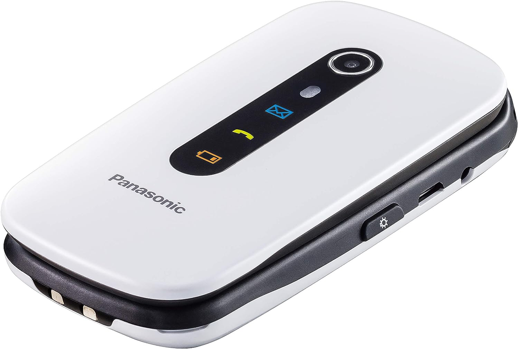 PANASONIC KX-TU 466 EXWE/WHITE/2,4" Seniorenhandy, Weiß