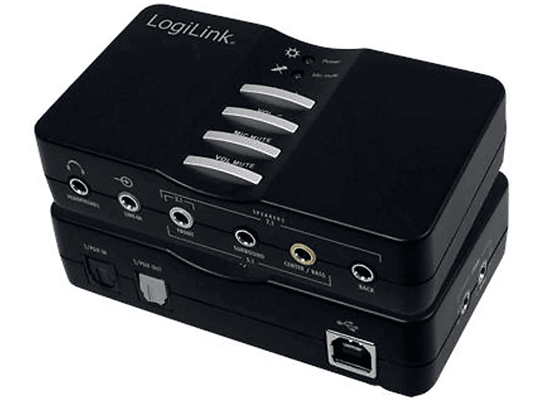 LOGILINK Soundkarte USB 7.1 LogiLink Soundkarte 7.1, Soundbox