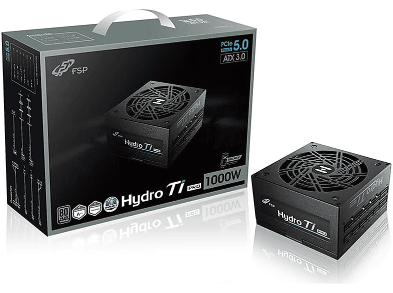 FSP HYDRO TI PRO Watt 1,000 1000W Netzteil PC