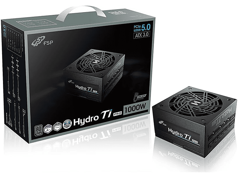 FSP HYDRO TI PRO 1000W 1,000 Watt Netzteil PC