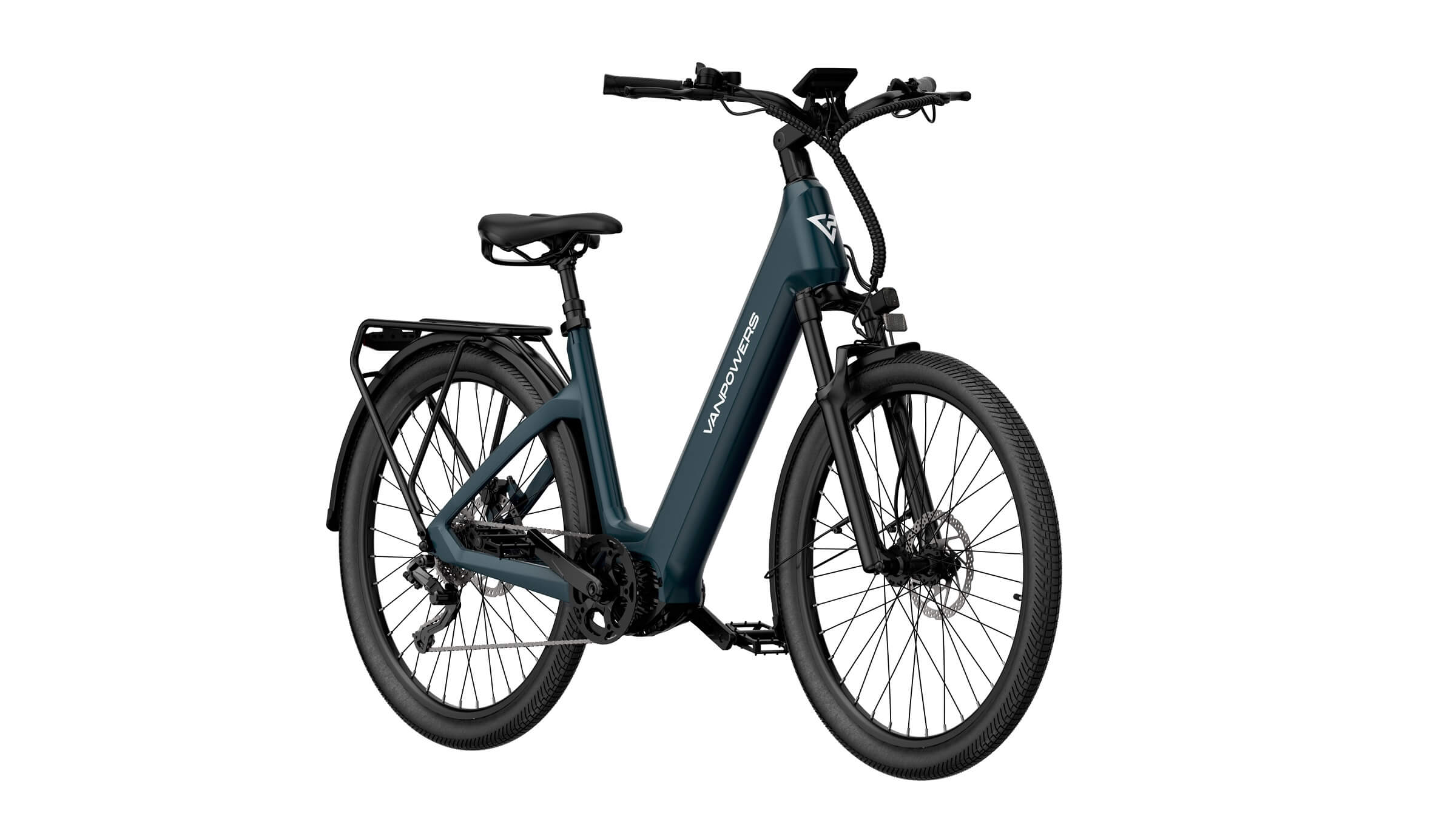 VANPOWERS Schieferblau S Urbanbike Zoll, 690 Wh, Schieferblau) Unisex-Rad, cm, 27,5 66,3 (Laufradgröße: Rahmenhöhe