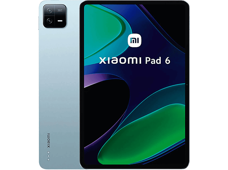 XIAOMI Pad 6, Tablet, 128 Blau Zoll, 11 GB