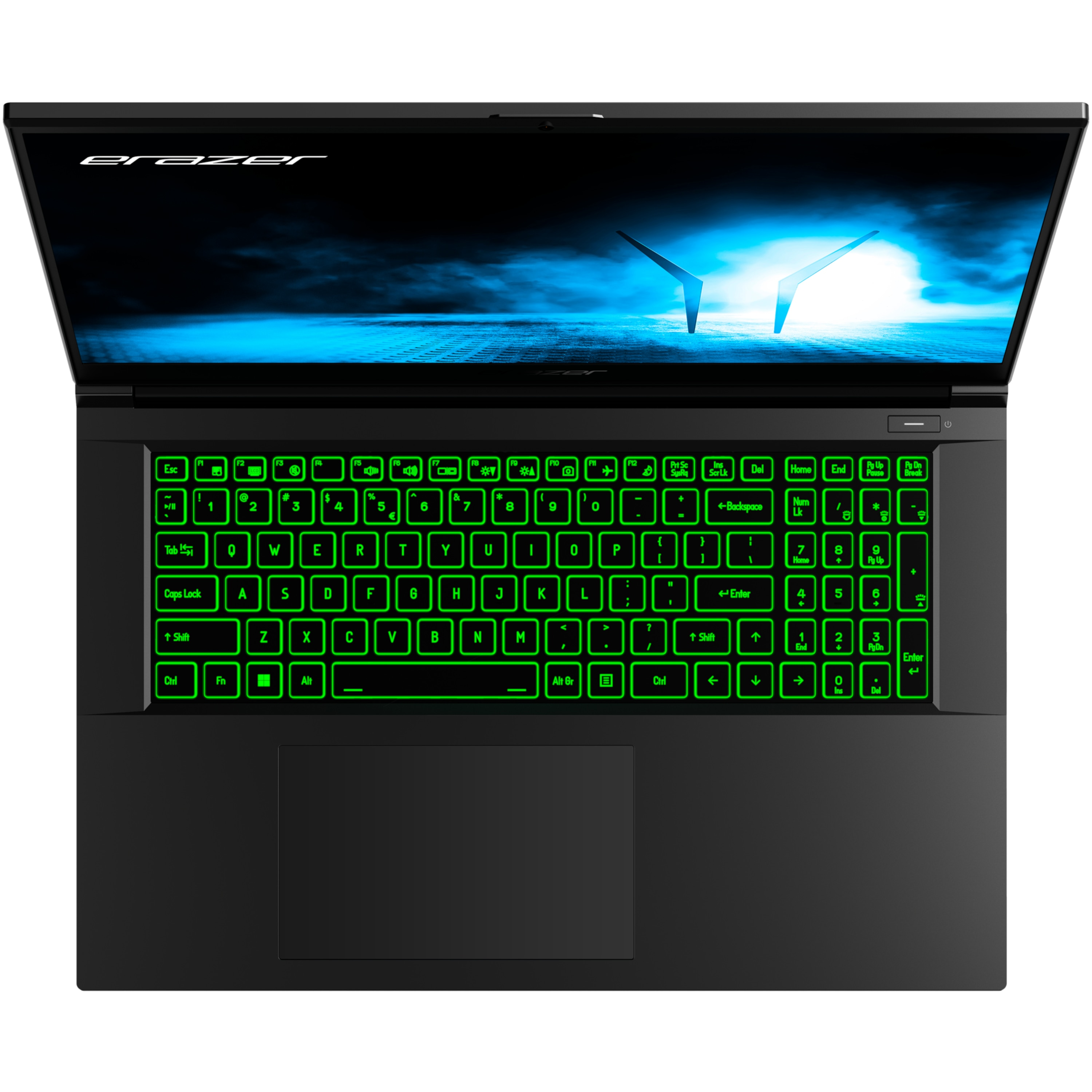 i7 17,3 Intel® Laptop Notebook Display, E30, SSD, Scout mit Prozessor, Zoll ERAZER 16 TB GB Gaming Gaming MEDION Core™ 1 RAM, schwarz