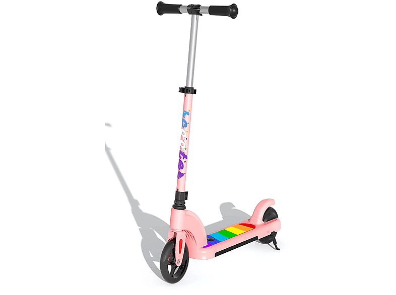 PROSCENIC Elektro-Kinderroller E-Roller Zoll, rosa) (5,5