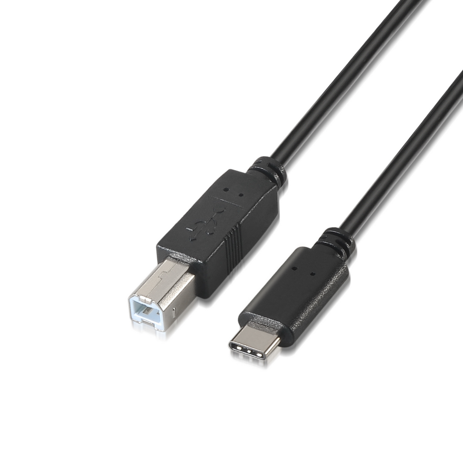 zu USB-B-Kabel USB-C A107-0054 AISENS