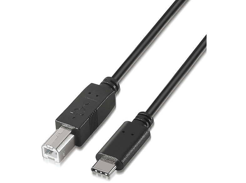 AISENS A107-0054 USB-C USB-B-Kabel zu