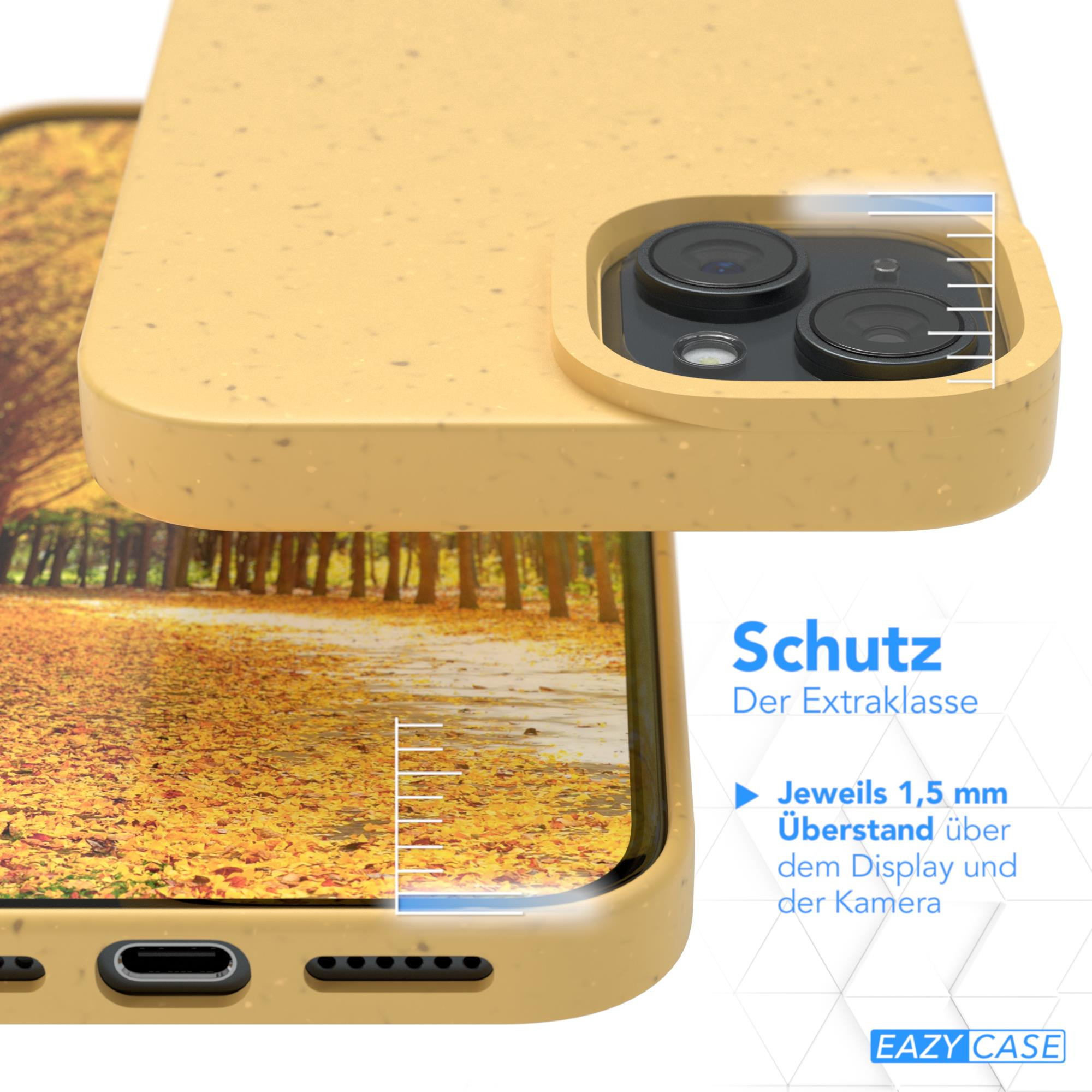 Eine Handyhülle auf einem Telefon, Nahaufnahme.