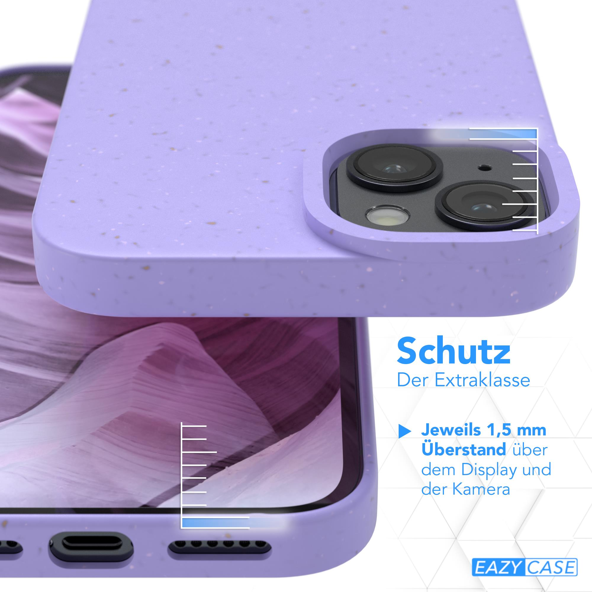 Bumper, Lila Biocase, iPhone Apple, 14 / Violett CASE EAZY Plus,