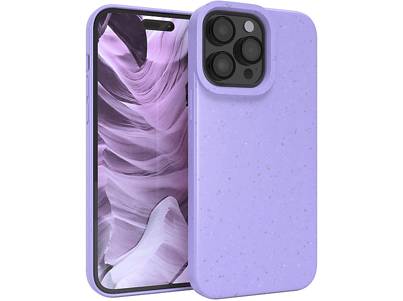 EAZY CASE Biocase, Bumper, Apple, Max, Pro / Violett iPhone Lila 14
