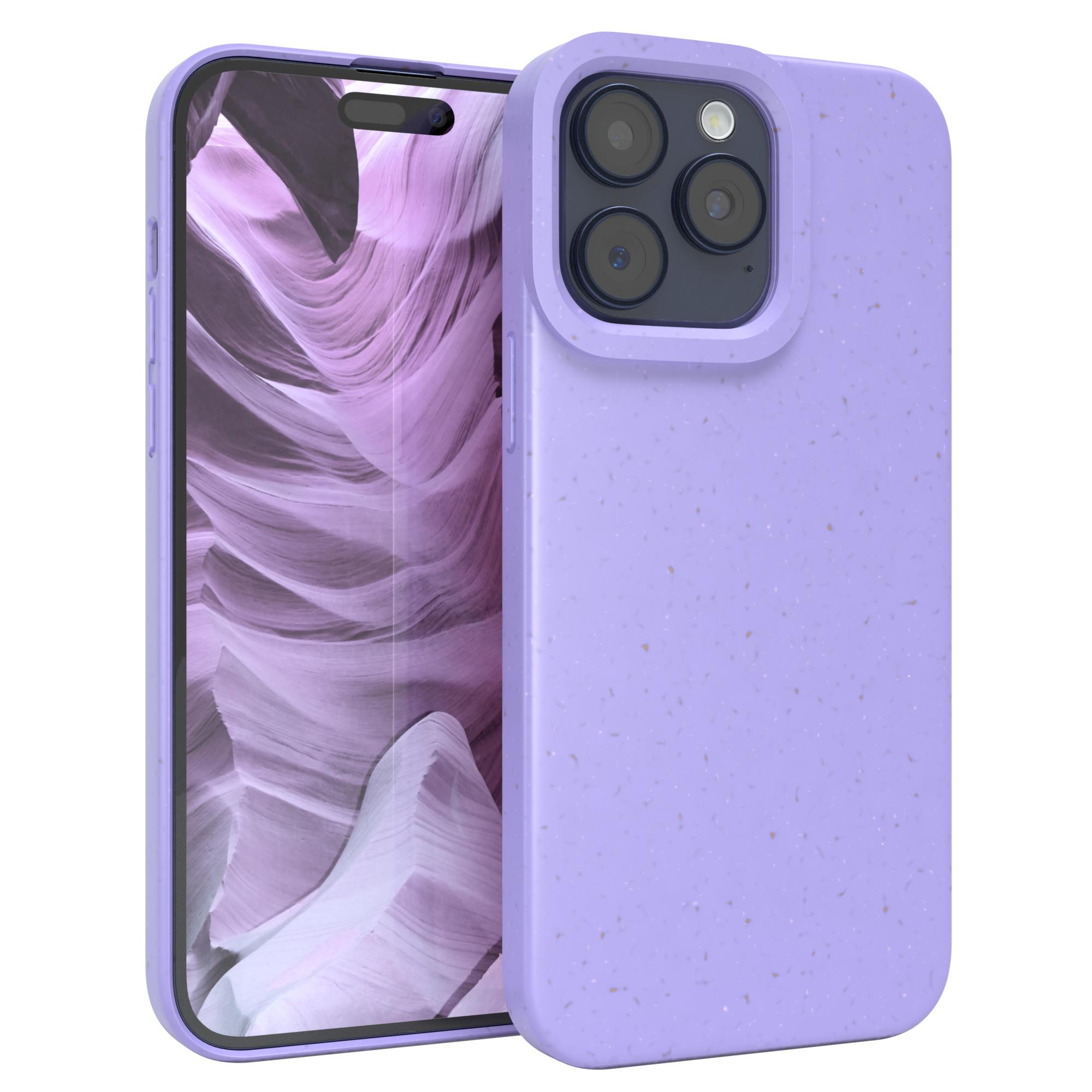 EAZY CASE Biocase, Bumper, Apple, Max, Violett 15 iPhone Lila / Pro