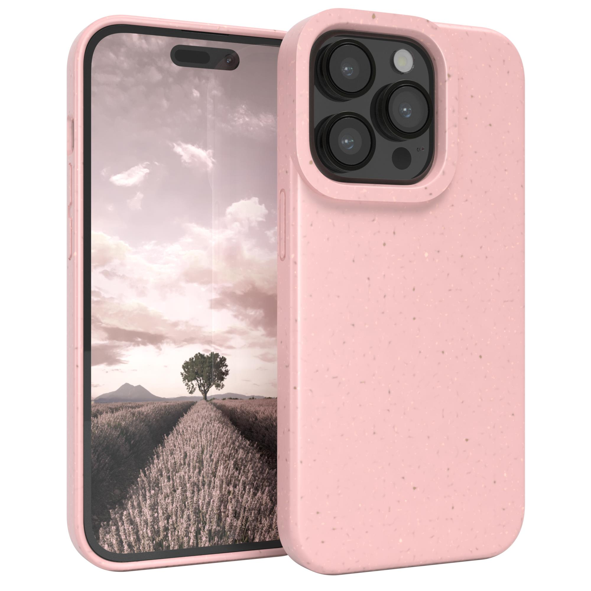 EAZY CASE Biocase, Bumper, Apple, 14 Pro, iPhone Pink