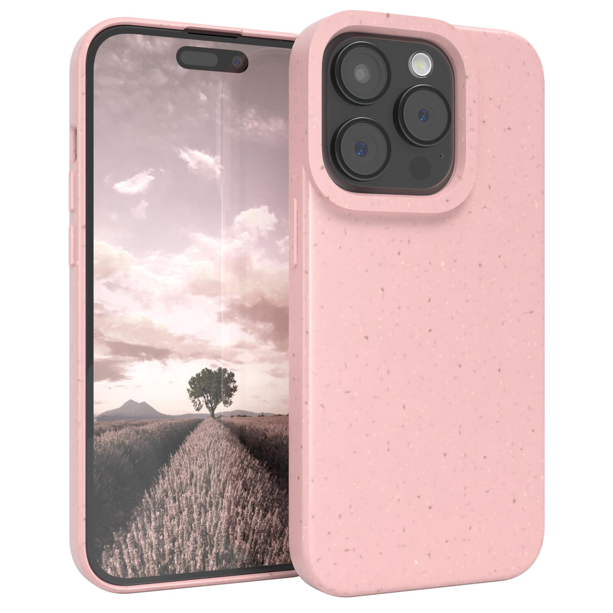 EAZY CASE Biocase, Bumper, Apple, Pro, Pink iPhone 15