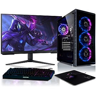 BEASTCOM Q3 | Essential Gaming PC | Komplett-Set, PC Komplettsystem, 16 GB RAM, 1 TB SSD