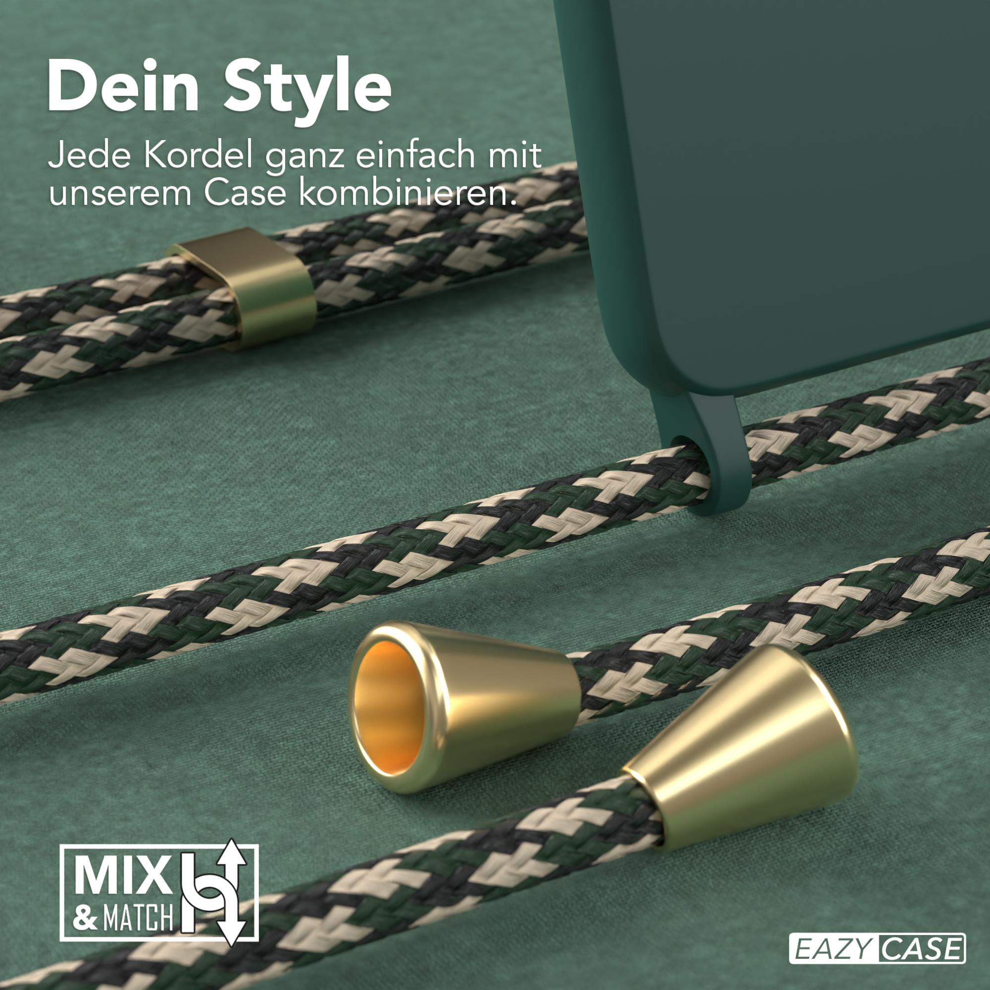 Handyhülle mit Kordel, die Handyhülle mit dem Wort Mix and Match.