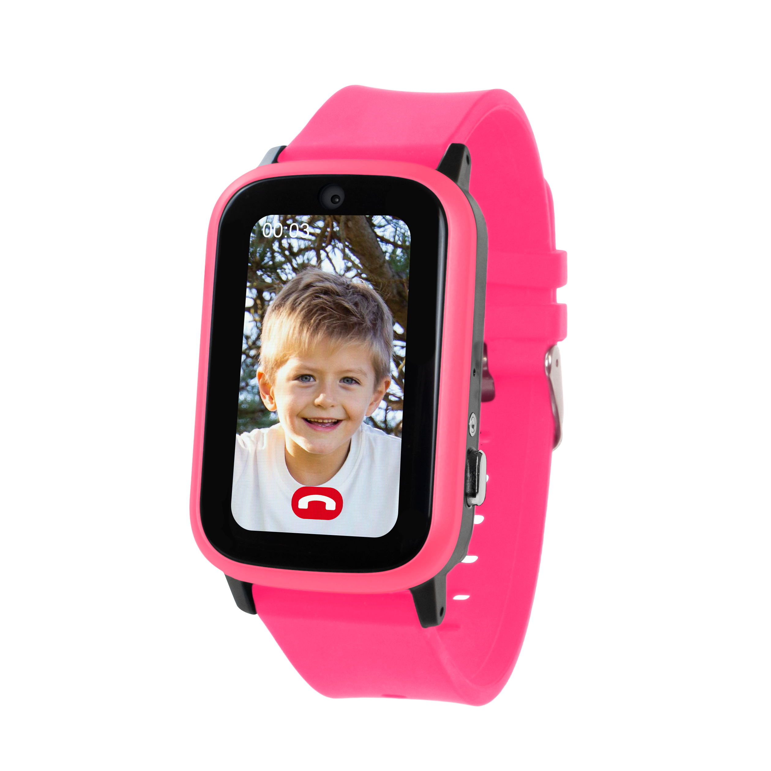 ONE2TRACK Connect Up, Smartwatch, Kinder Rosa