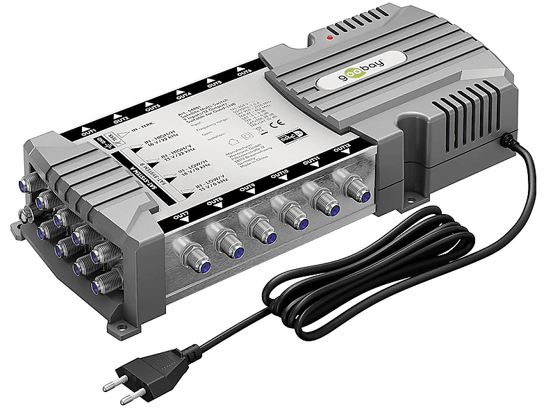 GOOBAY GMS-0912PQ Multischalter | Adapter & Kabel
