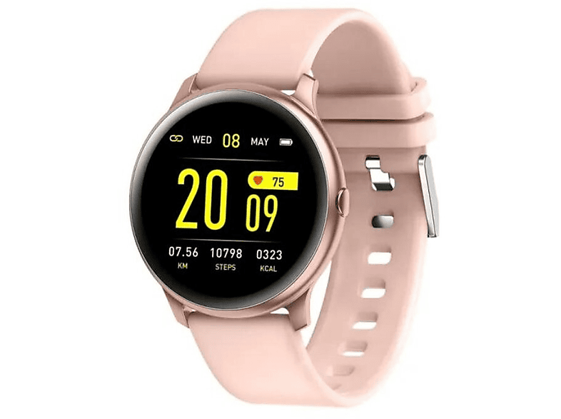 MAXCOM VitalCare Plus Health Tracker Smartwatch Silikon, Rosa