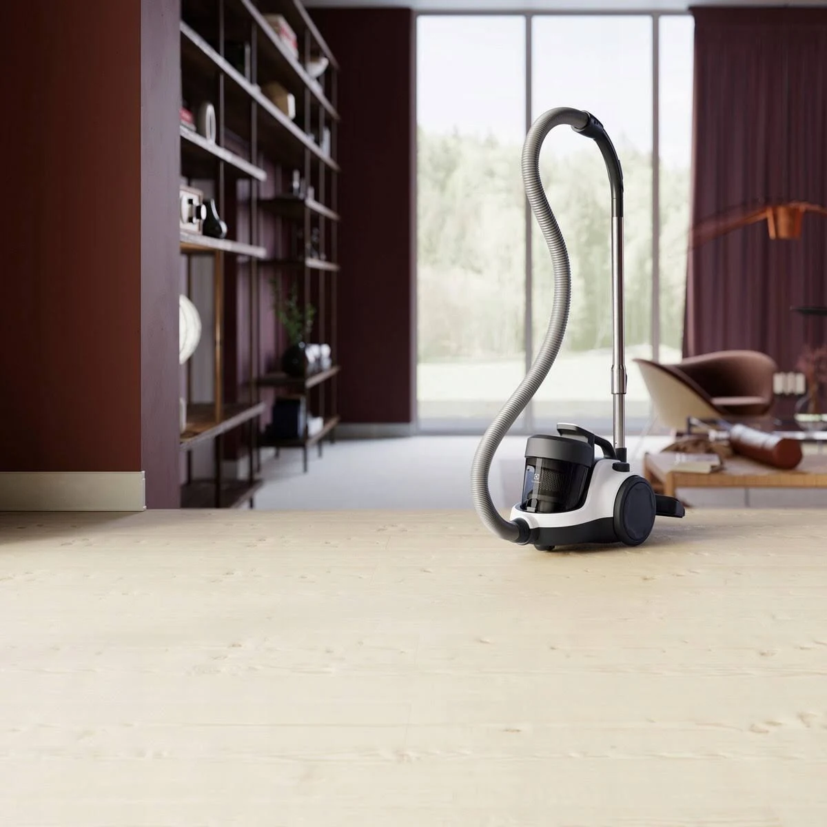 Aspirapolvere Ciclonico 1000W Senza Sacco – Cavo 4m, Capacità 1,5L, Con 6 Accessori Per Pavimenti E Tappeti